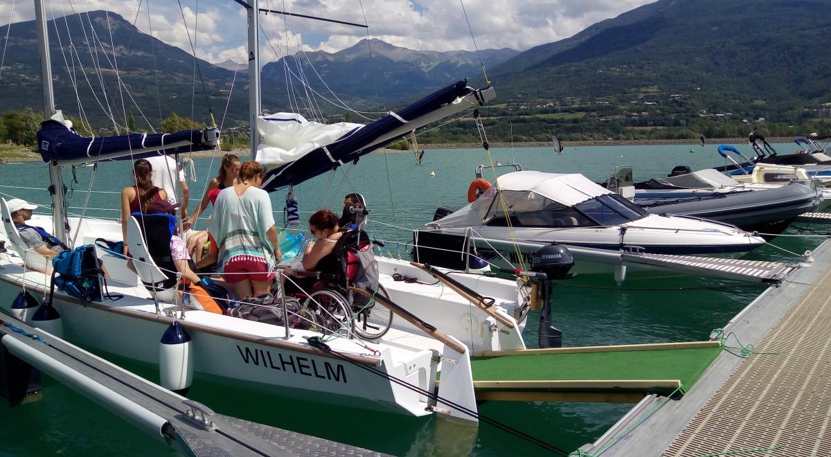 Sortie voilier accessible aux personnes handicapées - Sortie voilier accessible aux personnes handicapées