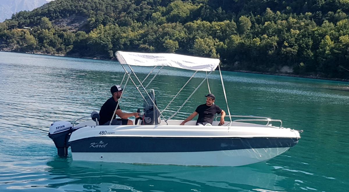 Bateau sans permis - Sud Escapades SAVINES-LE-LAC