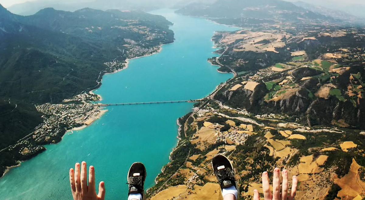 Parapente Serre-Ponçon SAVINES-LE-LAC - Vol Lac - Parapente Serre-Ponçon SAVINES-LE-LAC