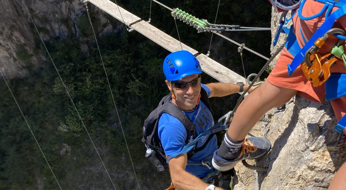Via ferrata - Via de La Motte du Caire
