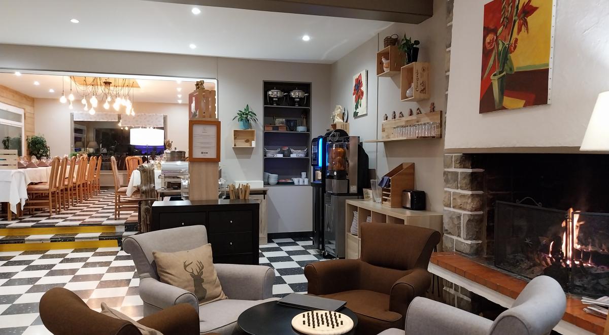 Logis Hotel Eden Lac - Bar salon