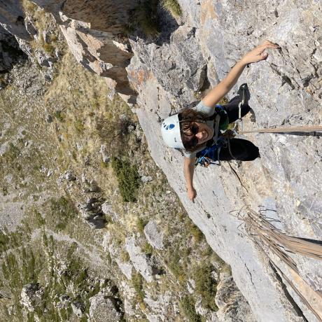 Escalade - Grimpe au dessus du lac