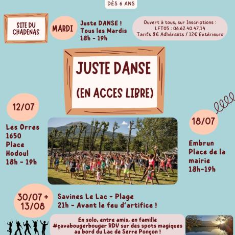 Juste dance_Savines-le-Lac - Juste dance_Savines-le-Lac