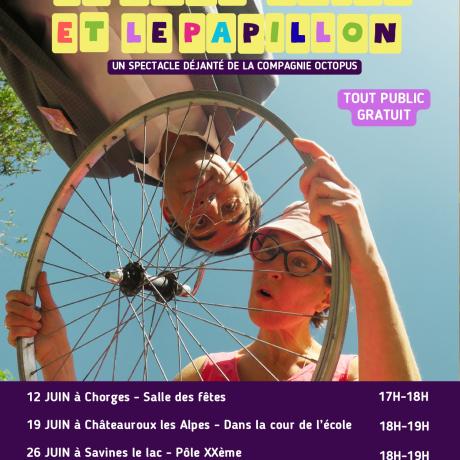 Spectacle - Le pare-brise et le papillon_Savines-le-Lac - Spectacle - Le pare-brise et le papillon_Chorges